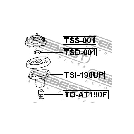 48331-05020 Toyota тампон амортисьор ударен