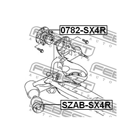 46221-80J00 Suzuki тампон шенкел