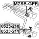 GE4T-34-156 Mazda тампон стабилизираща щанга