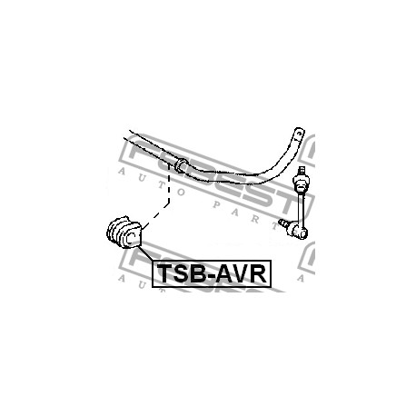 48818-05080 Toyota тампон стабилизираща щанга Ф20