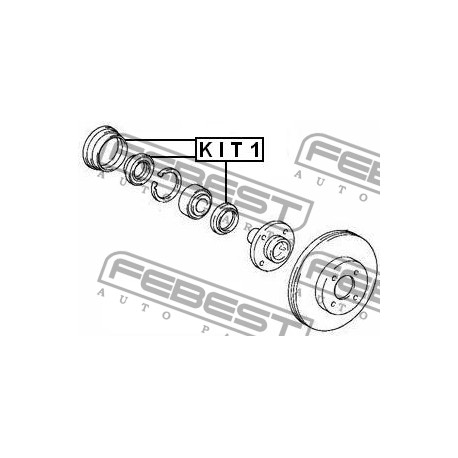 04422-12050 Toyota семеринг главина комплект