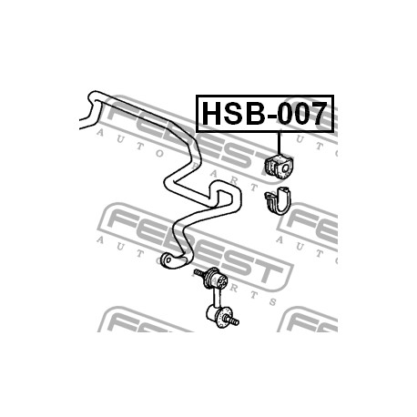 51306-S04-N01 Honda тампон стабилизираща щанга