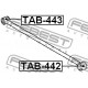 48740-16080 Toyota тампон надлъжен носач