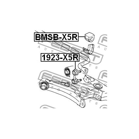 33551096893 BMW тампон стабилизираща щанга Ф22
