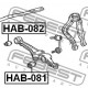 51393-S1A-E01 Honda втулка долен носач