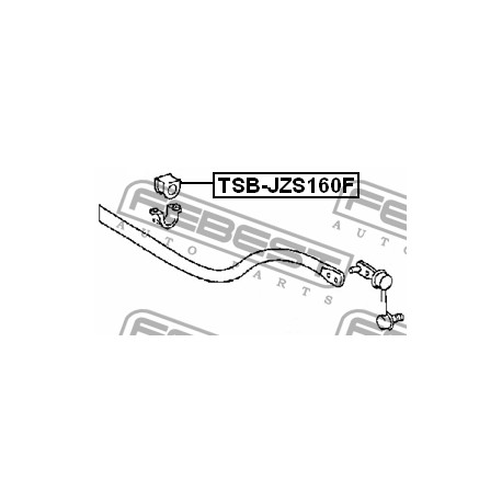 48815-30540 Lexus Toyota тампон стабилизираща щанга