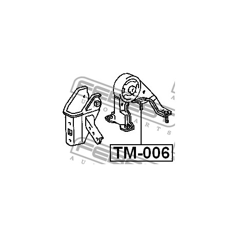 12371-16270 Toyota тампон двигател заден