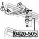 MB912506 Mitsubishi шарнир