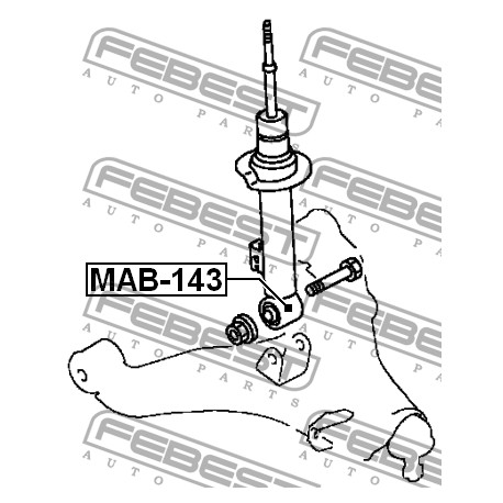 4062A031 Mitsubishi тампон амортисьор