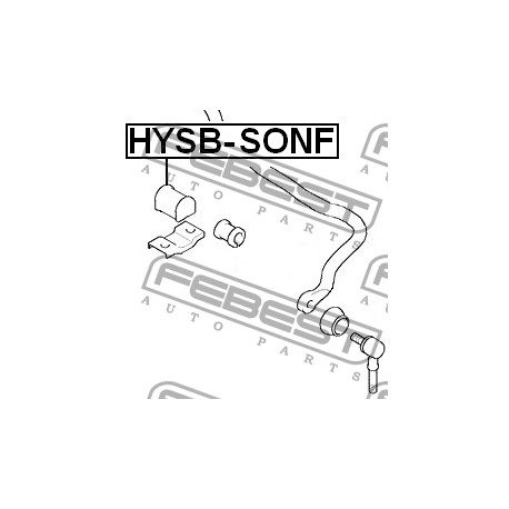 54813-39001 Hyundai Kia тампон стабилизираща щанга Ф24