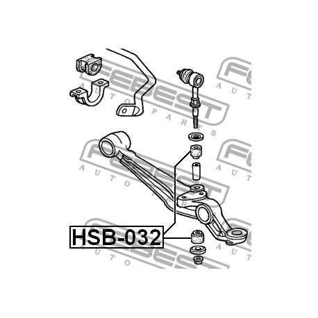 51314-SM4-020 Honda тампон стабилизираща щанга Ф13